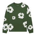 Denim Tears Long Sleeve CottonWreath T-shirt Green