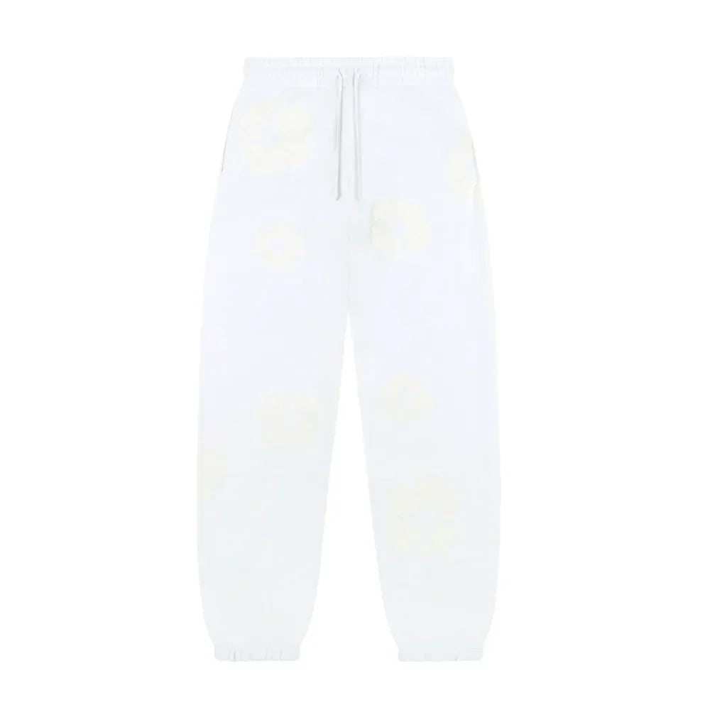Denim Tears Mono Cotton Wreath Sweatpants White