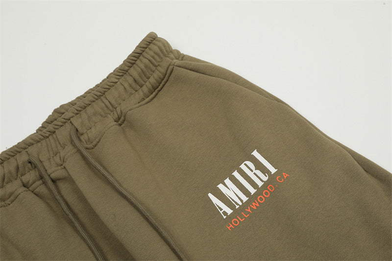 AMRI Printed cotton sweatpants