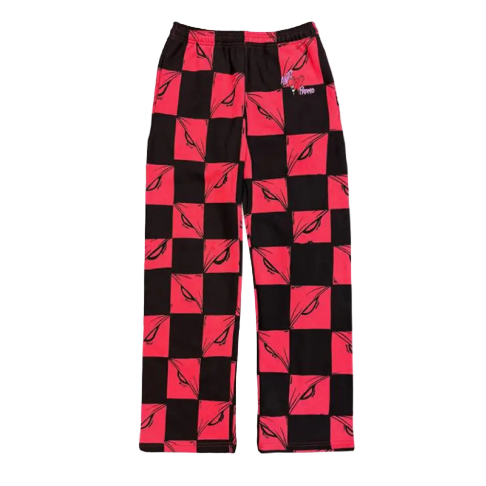 Matty Boy Anti Promo 99 Eyez Sweatpants Black Red