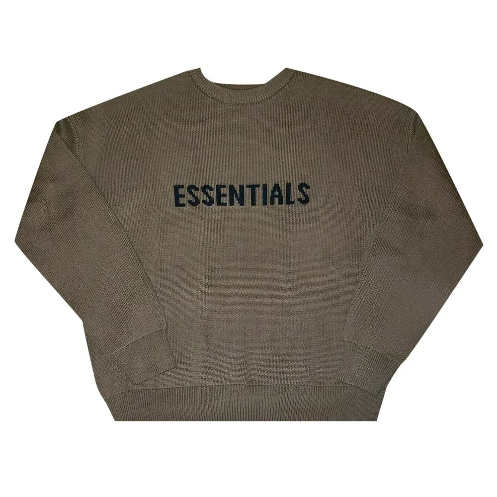 Fear of God Essentials x SSENSE Knit Sweater Rain Drum