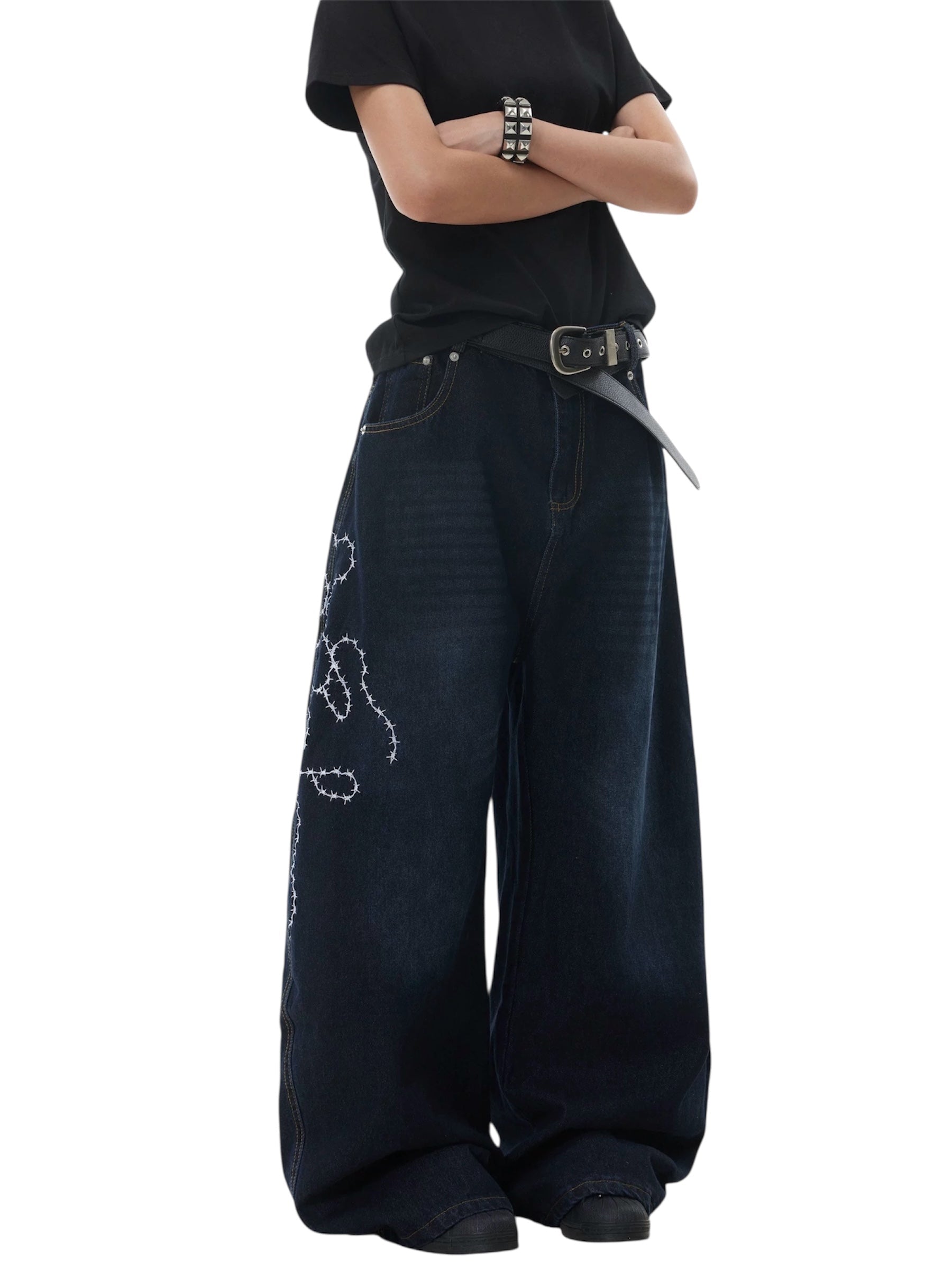 1074 BARBED JEANS