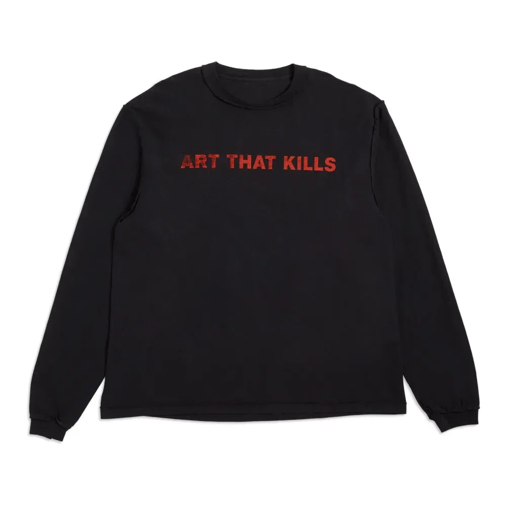 Gallery Dept. Art That Kills Reversible L/S Tee Black
