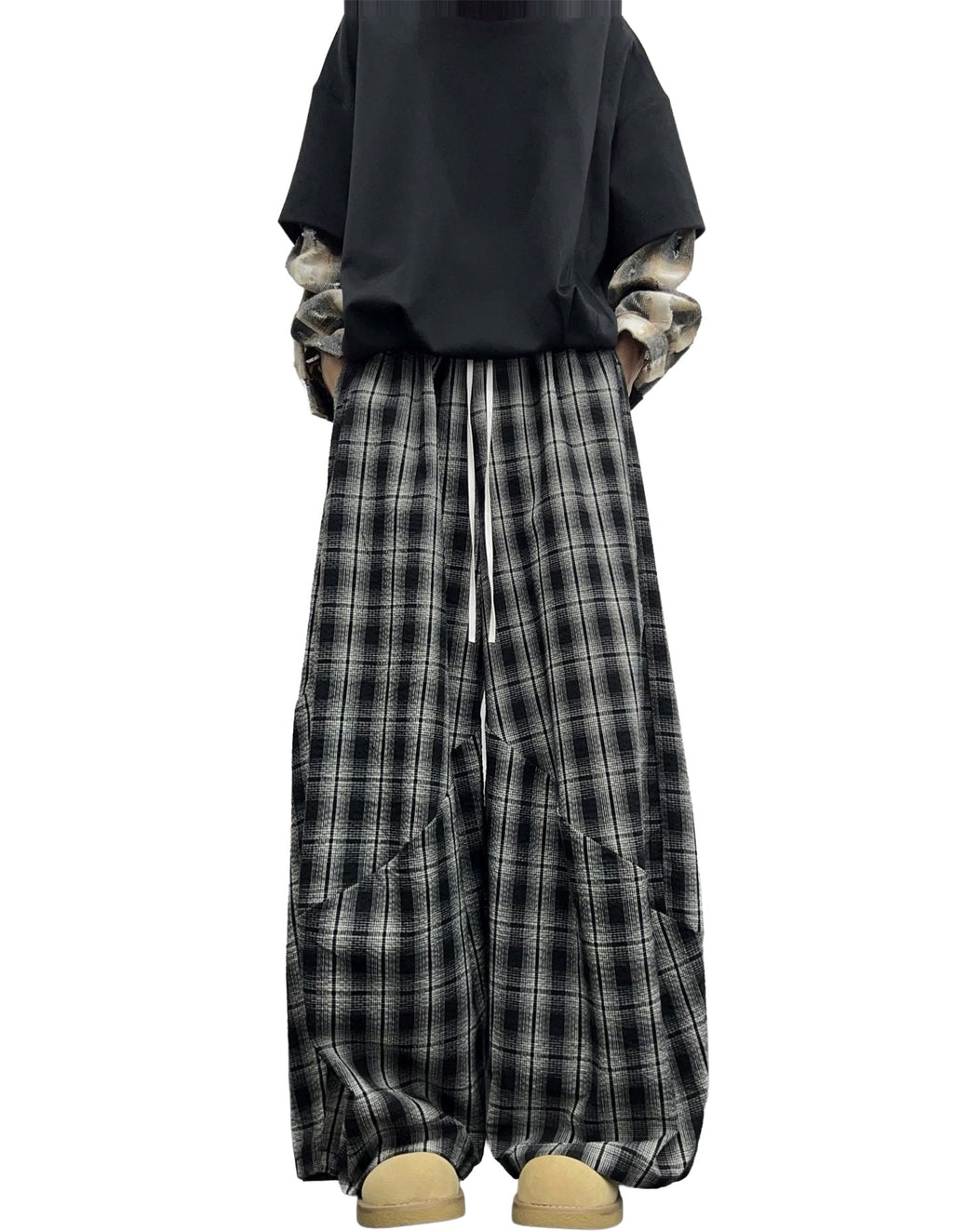 1099 PLAID SWEATS
