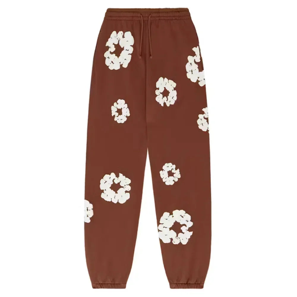 Denim Tears The Cotton Wreath Sweatpants Brown