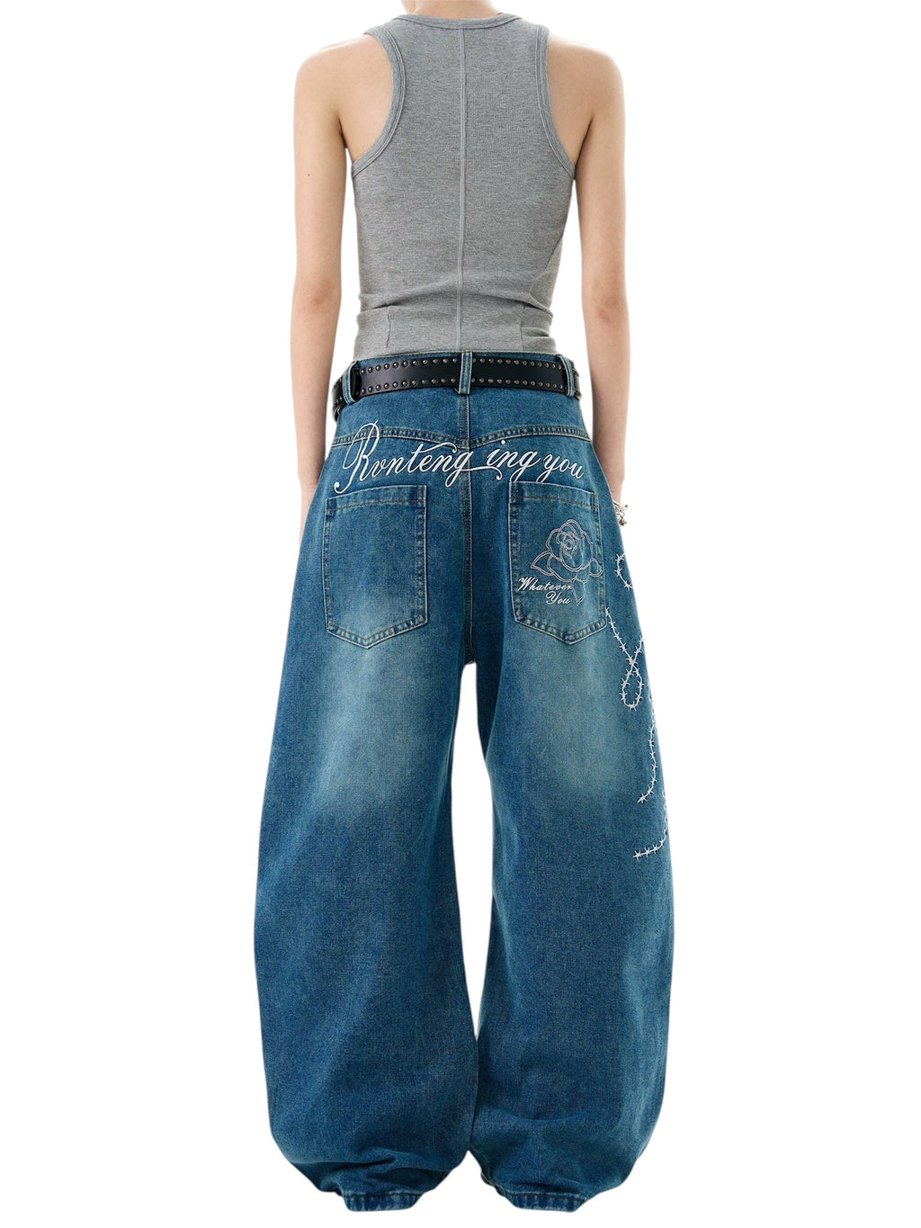 1074 BARBED JEANS