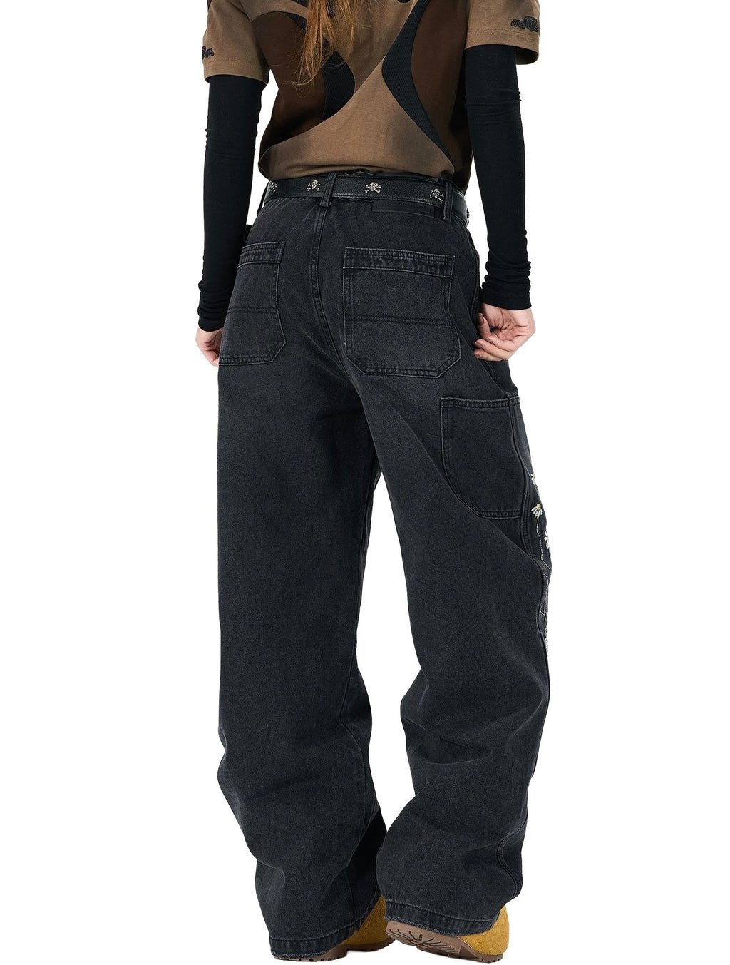 1088 FLORAL DENIM