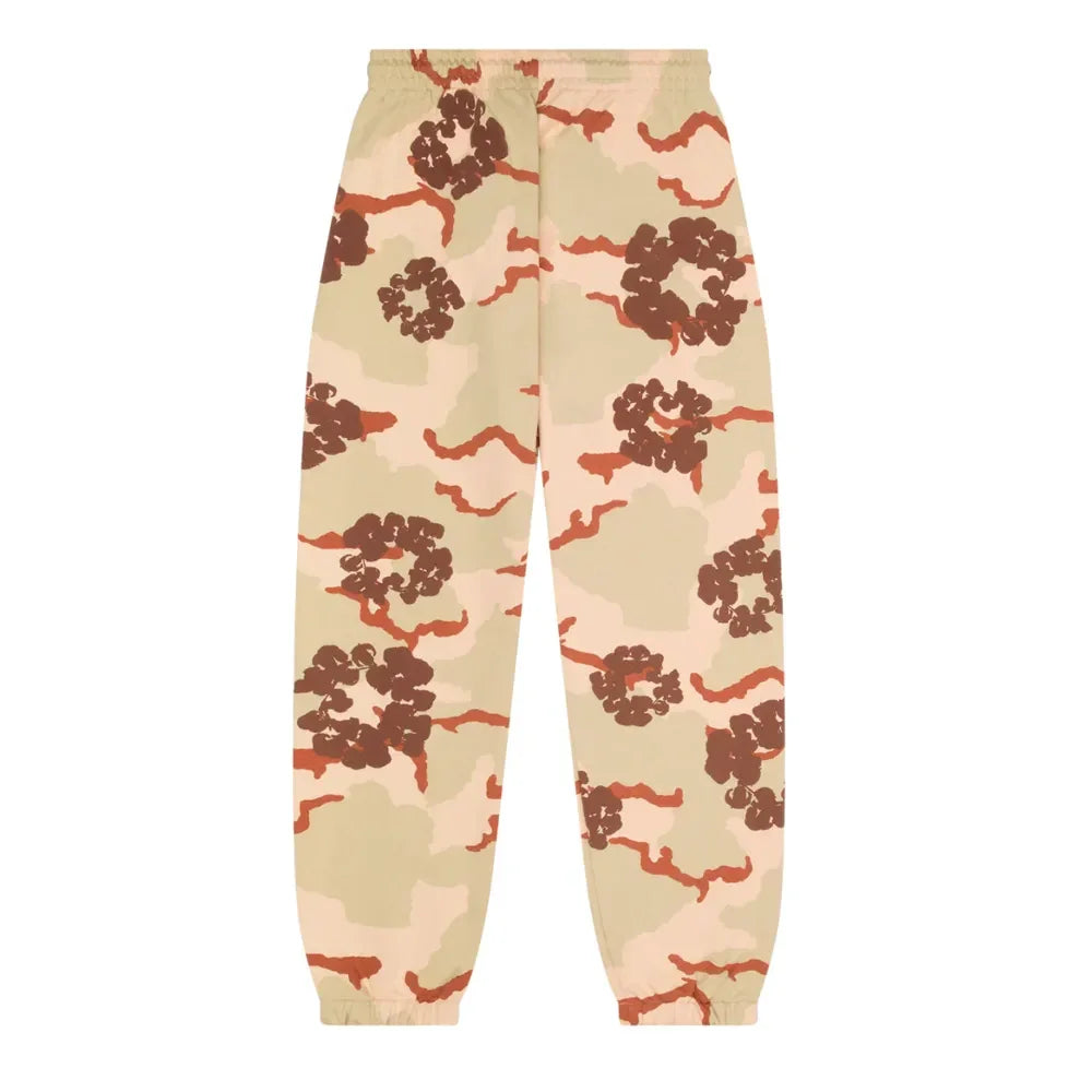 Denim Tears The Cotton Wreath Sweatpant Tan Camo
