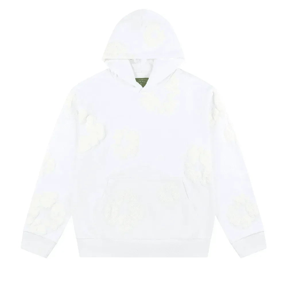 Denim Tears Mono Cotton Wreath Sweatshirt White