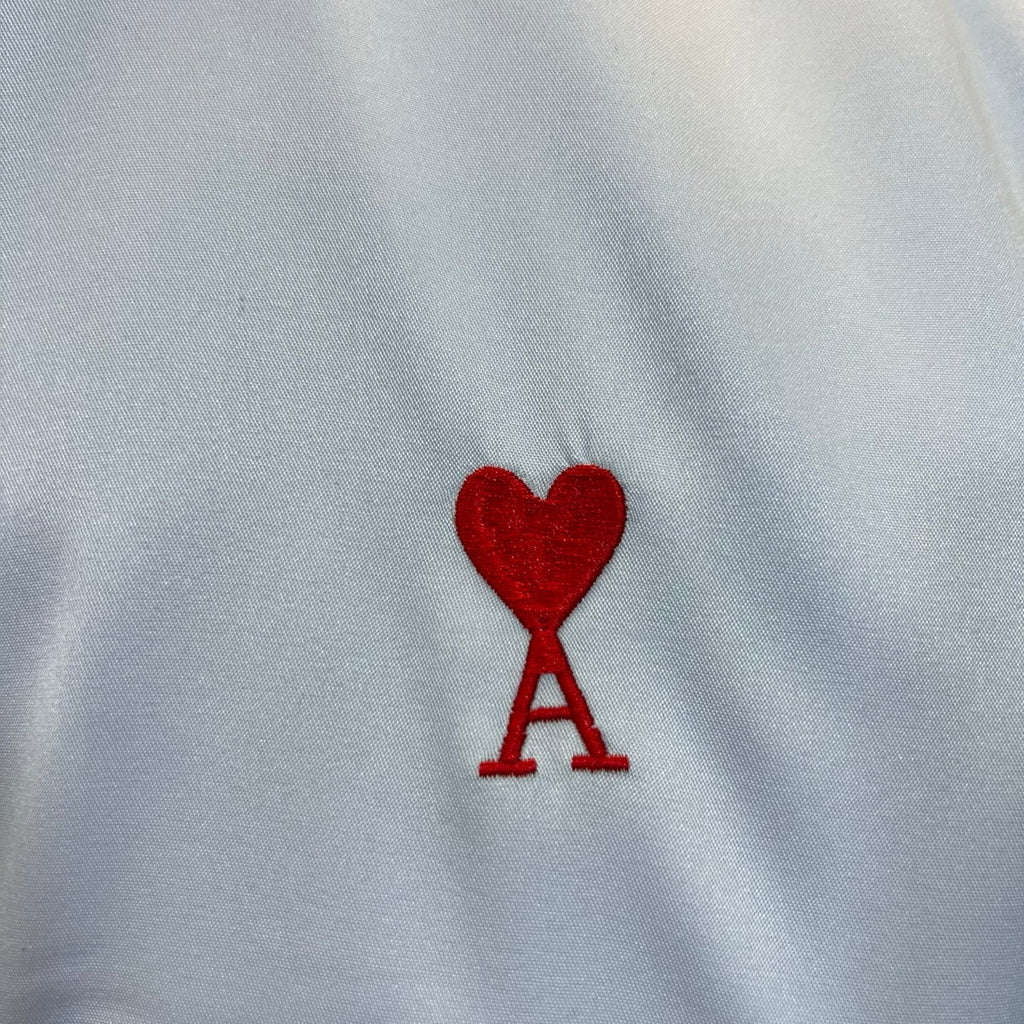 AMI Paris Classic Satin Shirt – 25FW